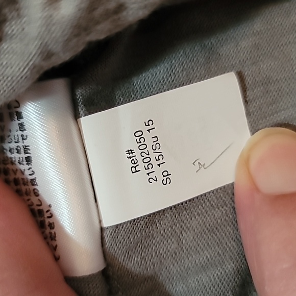 Eddie Bauer Gray Sleeveless Blouse Crossover W/Built in Tank Top Size Medium - Picture 14 of 15